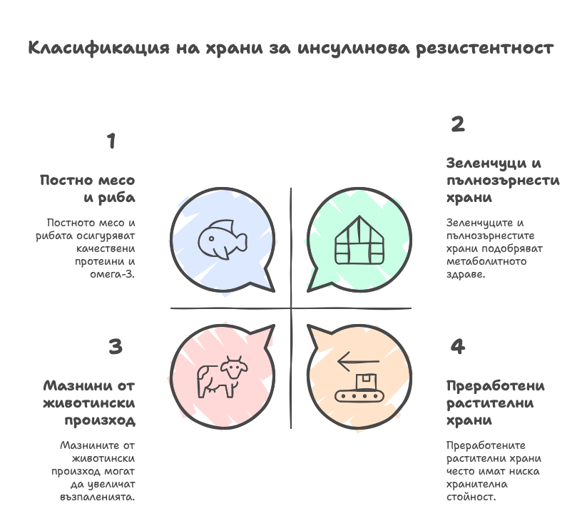 Храни за инсулинова резистентност